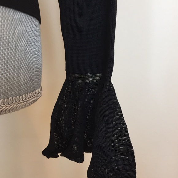 Scripted One Shoulder Evening Top - Picture 5 of 8